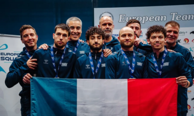 Squash Les Bleus échouent encore en finale des Championnats d'Europe contre l'Angleterre