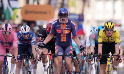 Tour d'Italie 2025 Casper van Uden remporte la 4ème étape au sprint (1)