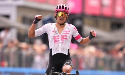 Tour d'Italie 2025 Richard Carapaz s'impose en solitaire sur la 11ème étape