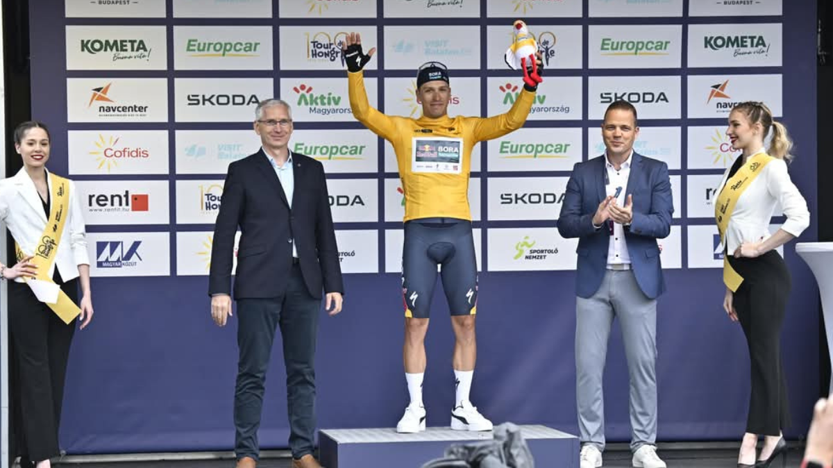 Tour de Hongrie 2025 Danny van Poppel double la mise sur la 2ème étape