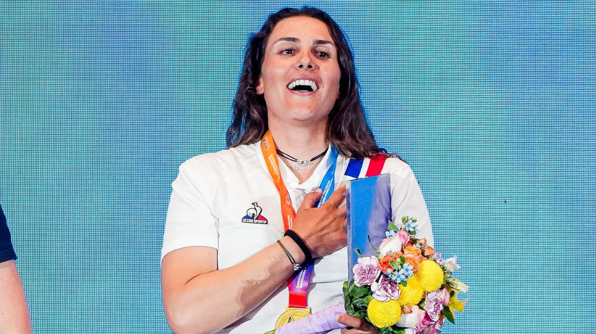 Voile Louise Cervera championne du monde en Laser Radial ILCA 6 !