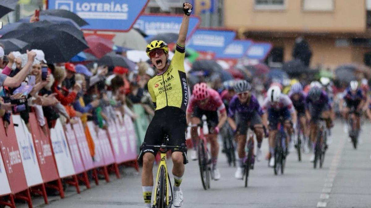 Vuelta féminine 2025 Marianne Vos remporte la deuxième étape au sprint