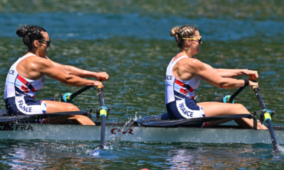 Coupe du monde d'aviron 2025 Le deux de couple féminin et Alexis Sanchez en argent à Lucerne