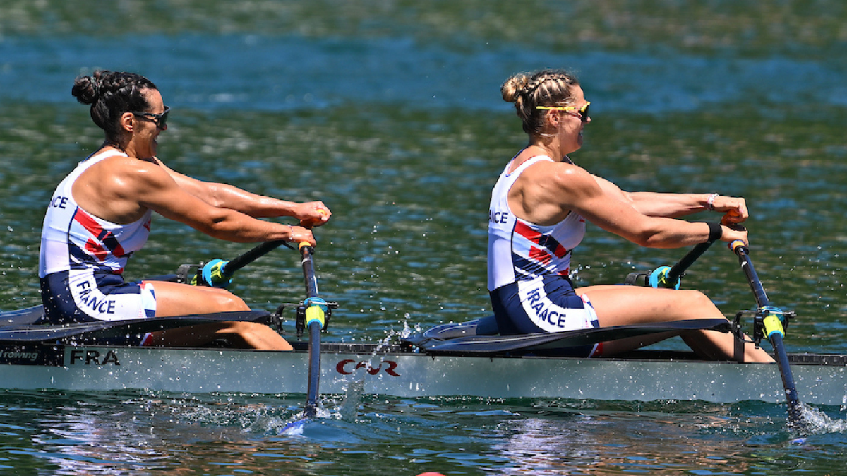 Coupe du monde d'aviron 2025 Le deux de couple féminin et Alexis Sanchez en argent à Lucerne