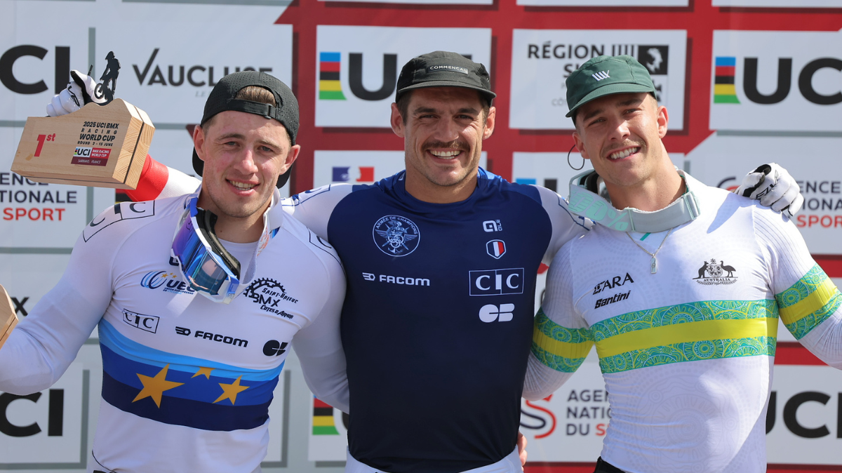 Coupe du monde de BMX Racing 2025 Sylvain André prive Arthur Pilard du doublé à Sarrians