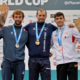 Coupe du monde de canoë-kayak slalom 2025 Angèle Hug et Yoann Senechault sur le podium en canoë à Pau
