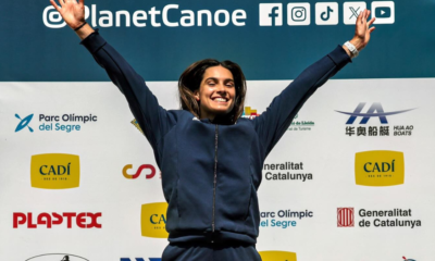 Coupe du monde de canoë-kayak slalom 2025 Angèle Hug triomphe en kayak cross à La Seu d'Urgell !