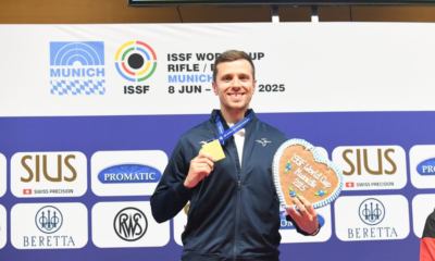 Coupe du monde de tir sportif 2025 Jean Quiquampoix triomphe au pistolet à 25 mètres à Munich !