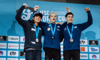 Coupe du monde d'escalade 2025 Mejdi Schalck vainqueur en bloc à Prague, Samuel Richard troisième