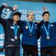 Coupe du monde d'escalade 2025 Mejdi Schalck vainqueur en bloc à Prague, Samuel Richard troisième