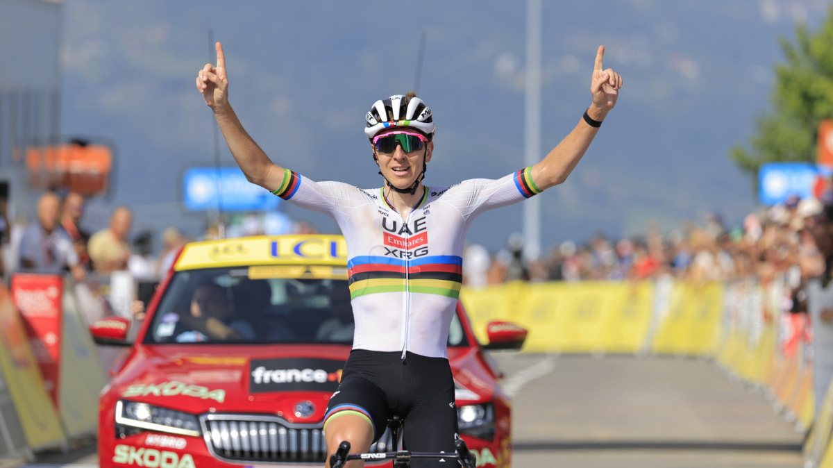 Critérium du Dauphiné 2025 Tadej Pogacar écrase la concurrence sur la 6ème étape (1)