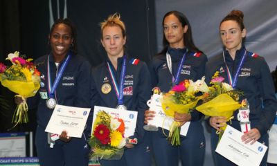 Escrime Championnats d'Europe 2025 Les Bleues du fleuret en argent par équipes