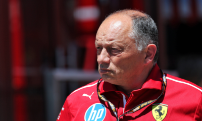 Etat d'urgence chez Ferrari Frédéric Vasseur joue son avenir lors des trois prochains Grands Prix
