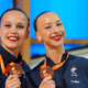 Euro natation artistique 2025 Anastasia Bayandina et Romane Lunel en bronze sur le duo technique