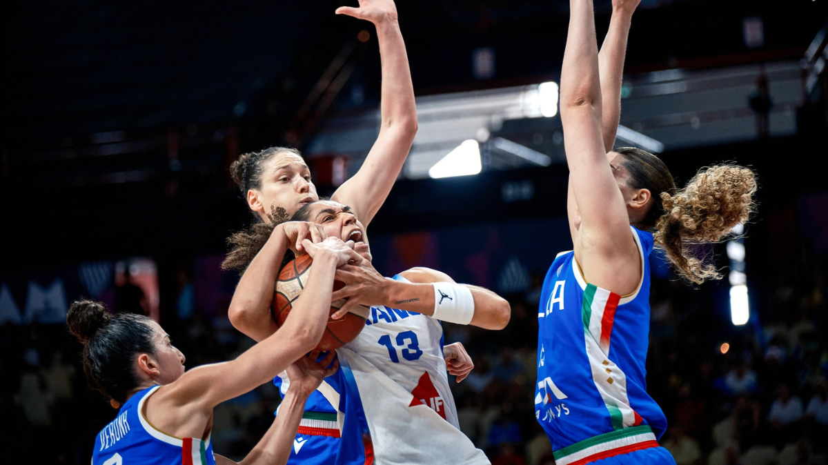 EuroBasket 2025 (F) Les Bleues en chocolat contre l'Italie