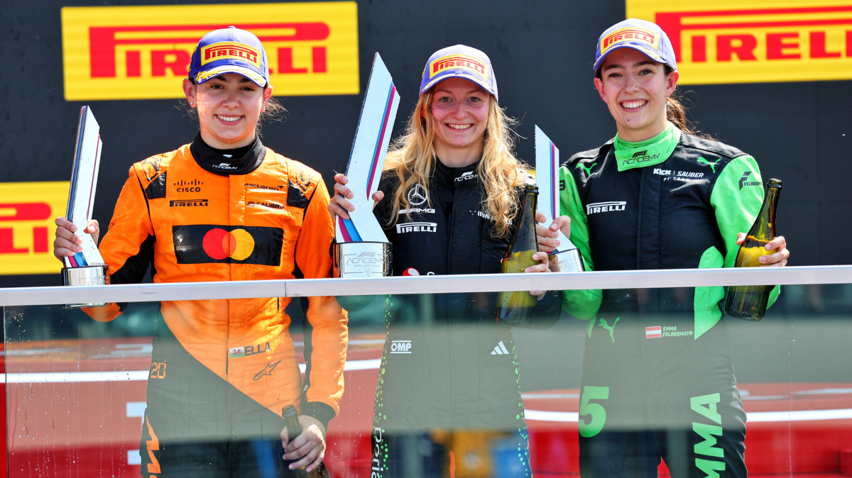 F1 Academy Doriane Pin s'impose encore sur la course 1 de Montréal