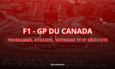 F1 Grand Prix du Canada 2025 Horaires, programme TV et résultats