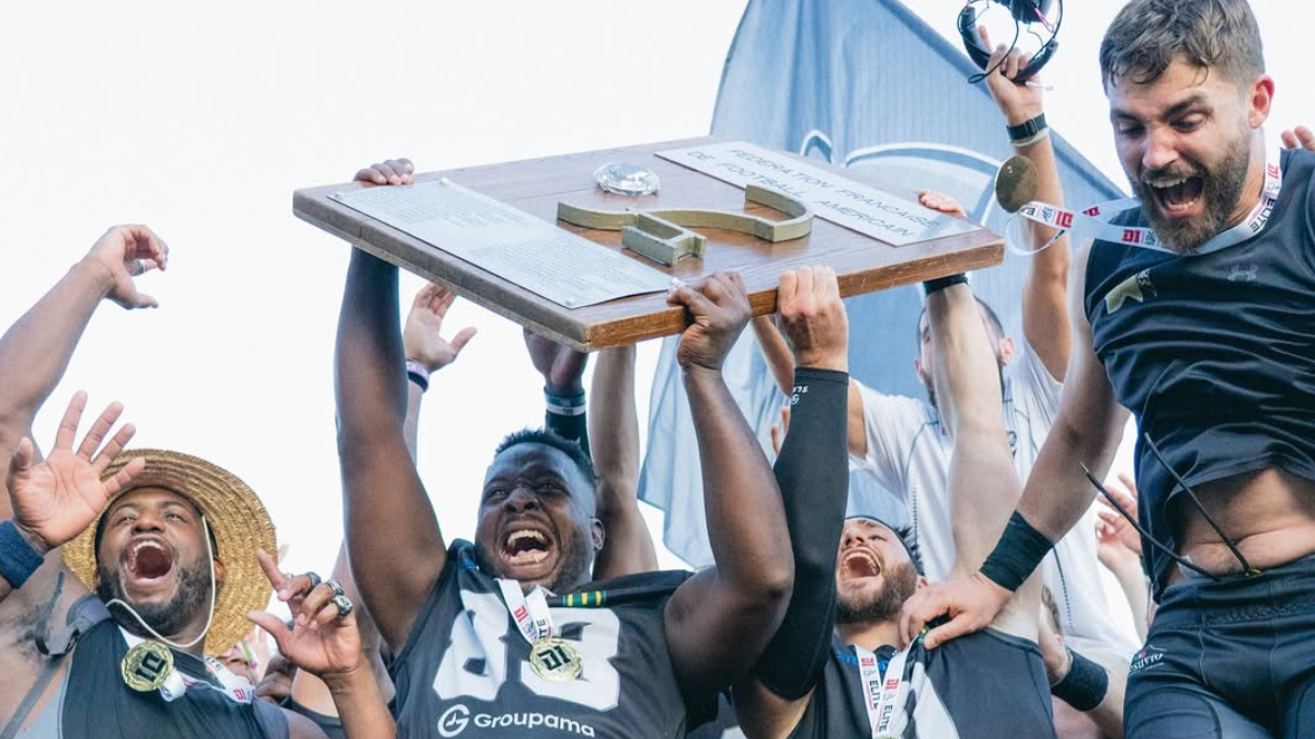 Football américain Troisième Casque de Diamant d'affilée pour les Black Panthers de Thonon !