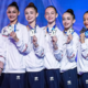 Gymnastique rythmique L'ensemble français remporte une médaille historique aux Championnats d'Europe