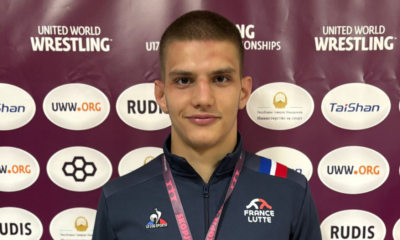Lutte Levan Chertkoev ramène une dernière médaille de bronze de l'Euro U17