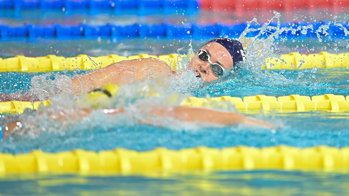 Natation Euro U23 2025 Bertille Cousson et Émile Vincent terminent en bronze