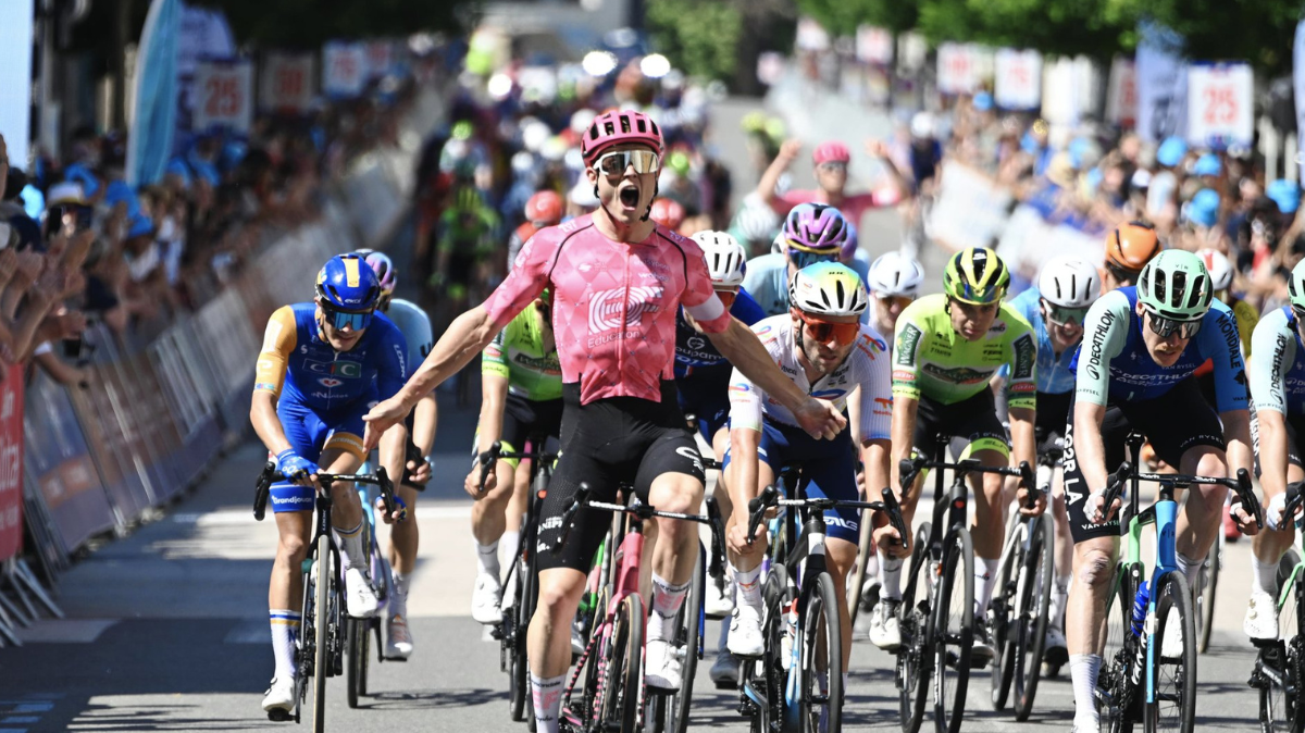 Route d'Occitanie 2025 Marijn van den Berg règle un sprint massif sur la 2ème étape