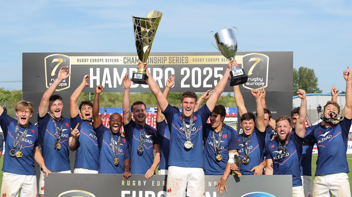 Rugby à 7 Les Bleus sacrés champions d'Europe, les Françaises troisièmes