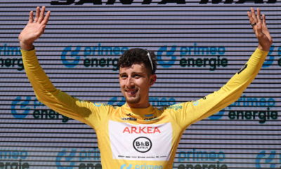 Tour de Suisse 2025 Oscar Onley remporte la 5ème étape, Kévin Vauquelin en jaune !