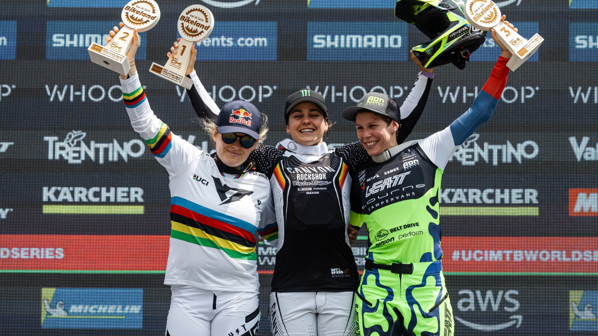VTT Descente Marine Cabirou impériale à Val di Sole