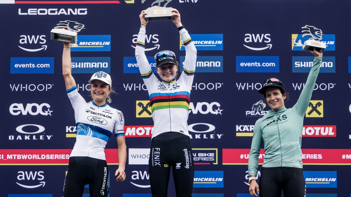 VTT XCO Leogang Puck Pieterse s'impose largement, Loana Lecomte 6e