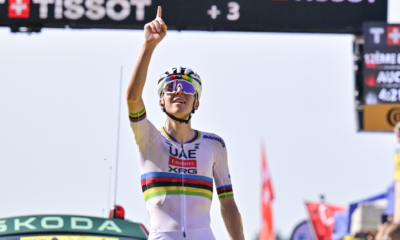 12ème étape Tour de France 2025 Tadej Pogacar en démonstration au Hautacam