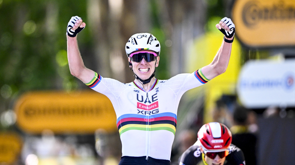 4ème étape Tour de France 2025 Tadej Pogacar signe sa 100ème victoire ! (1)