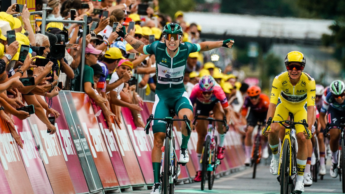 4ème étape Tour de France Femmes 2025 Lorena Wiebes double la mise au sprint (1)