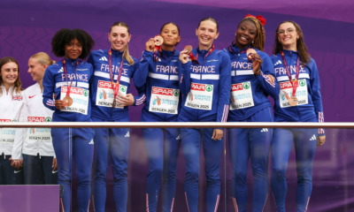 Athlétisme Le relais 4-400 m féminin français médaillé de bronze des Championnats d'Europe espoirs