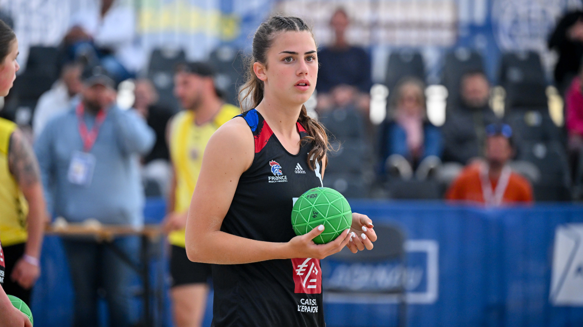 Beach Handball Euro U17 2025 Les Bleuettes terminent en bronze
