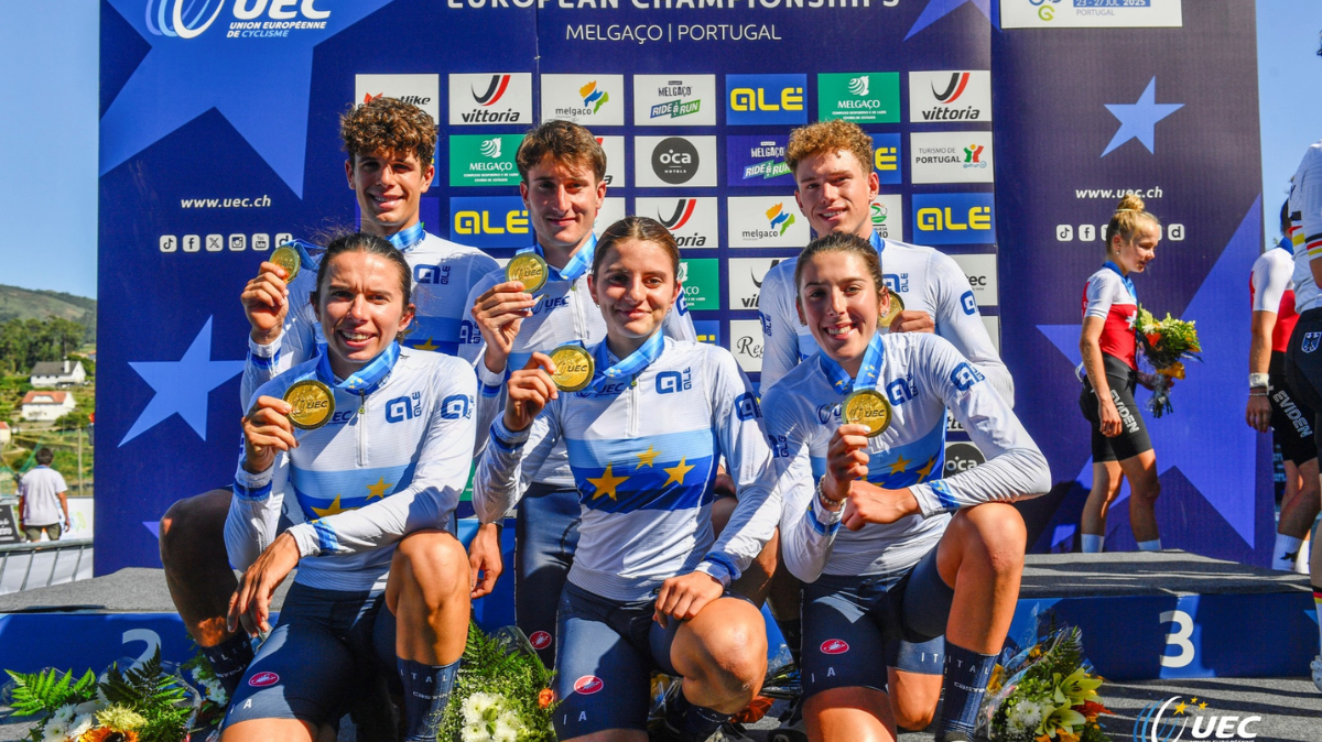 Championnats d'Europe de VTT L'Italie conserve son titre européen sur le relais mixte (1)