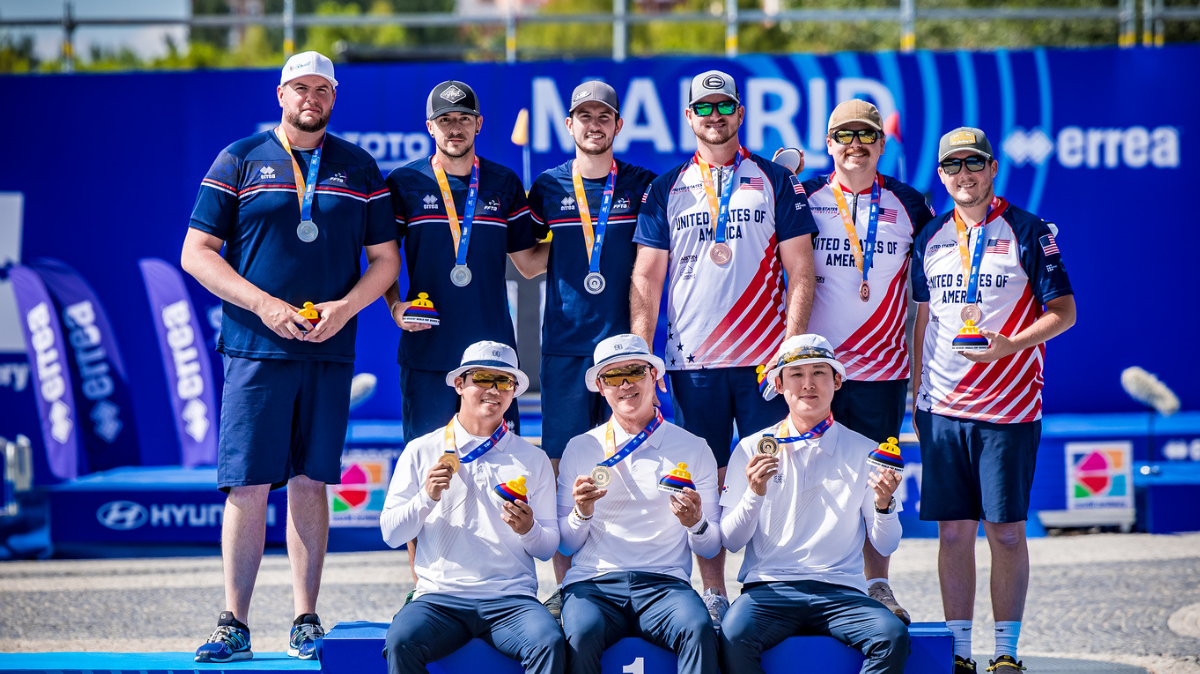 Coupe du monde de tir à l’arc 2025  Le collectif masculin et Nicolas Girard médaillés en arc à poulies à Madrid
