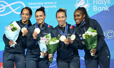 Escrime Championnats du monde 2025 Les Bleues du fleuret en argent par équipes