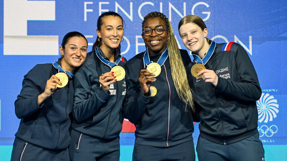 Escrime Championnats du monde 2025 Les Bleues du sabre sacrées par équipes !