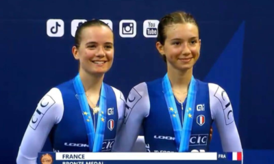 Euro juniorsU23 piste 2025 Lilou Jauvin et Jessica Rouet scellent la récolte française avec du bronze