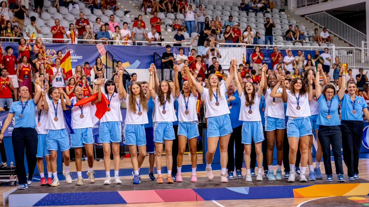 EuroBasket U18 2025 (F) Les Bleuettes marchent sur la Belgique et se parent de bronze