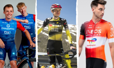 Groupama-FDJ, Visma Lease a Bike, INEOS Grenadiers les nouveaux maillots des équipes sur le Tour de France 2025