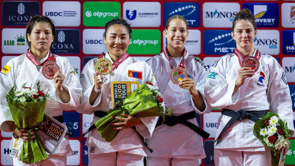Judo Grand Slam d'Oulan-Bator Gaëtane Deberdt (-63 kg) en bronze (1)