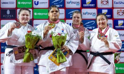 Judo Grand Slam d'Oulan-Bator Léa Fontaine (+78 kg) en or (1)