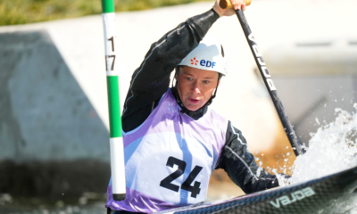 Mondiaux JuniorsU23 canoë-kayak slalom 2025 Doriane Delassus championne du monde U23 de kayak cross !