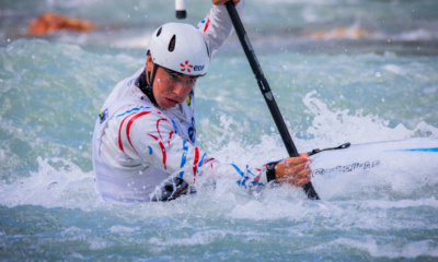 Mondiaux JuniorsU23 canoë-kayak slalom 2025 L'équipe de France juniors garçons de canoë championne du monde !