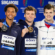 Mondiaux natation 2025 Léon Marchand champion du monde du 200 m quatre nages pour la troisième fois !