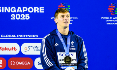 Mondiaux natation 2025 Maxime Grousset champion du monde sur 50 m papillon !