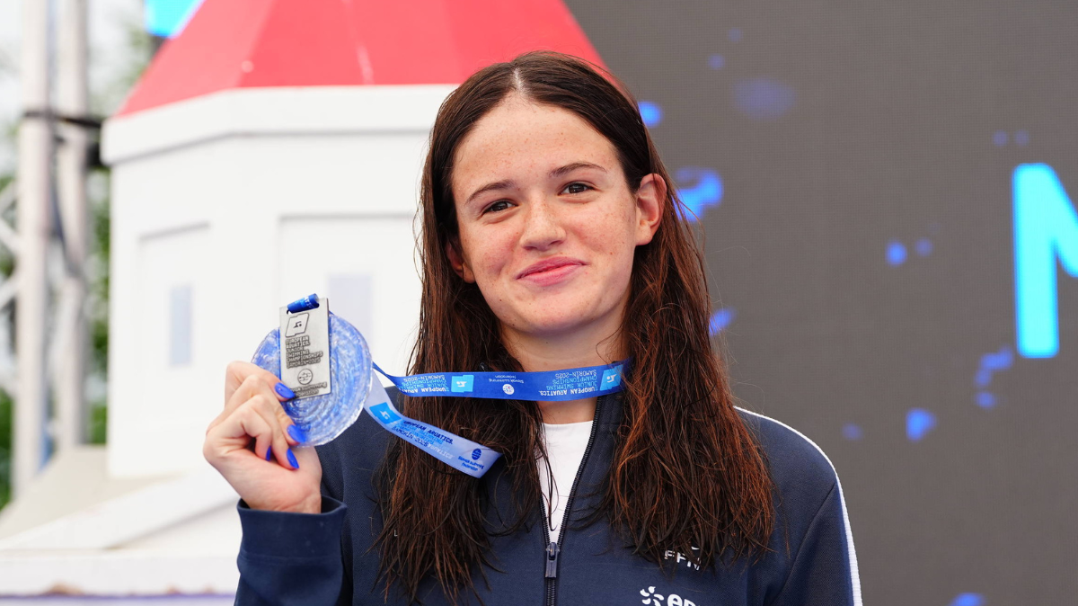 Natation Euro juniors 2025 Deux médailles pour conclure pour les Bleuets