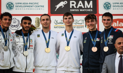 Pentathlon moderne Karl Furderer et Diego Lavillat en bronze sur le relais juniors aux Mondiaux